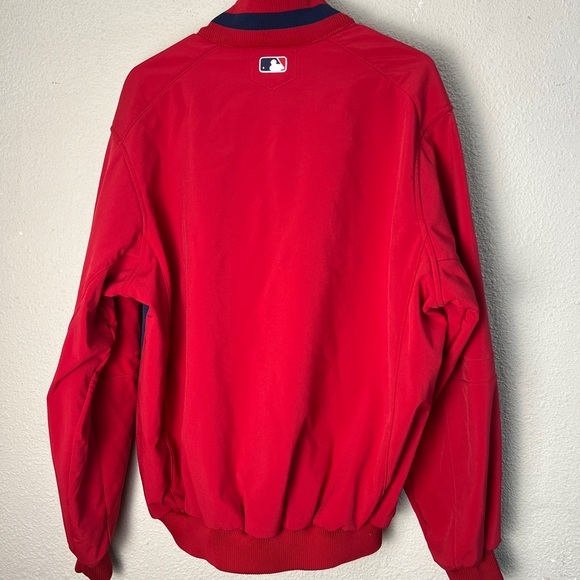 Boston Red Sox Jacket Mens L Majestic MLB Authentic Collection Therma Base - Picture 2 of 10